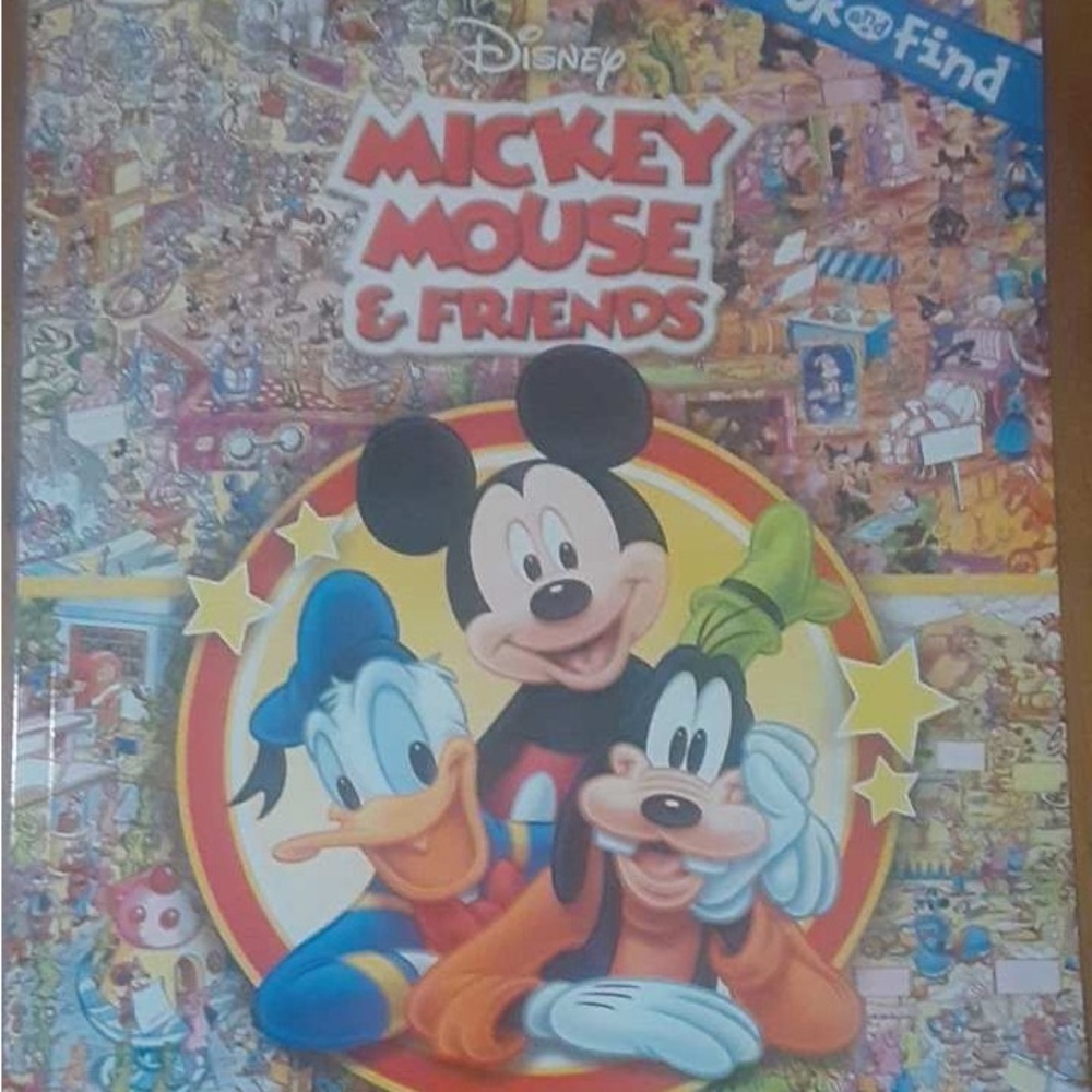 Disney Mickey Mouse & Friends Look and Find Book